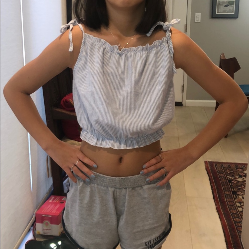 brandy melville adjustable tank top